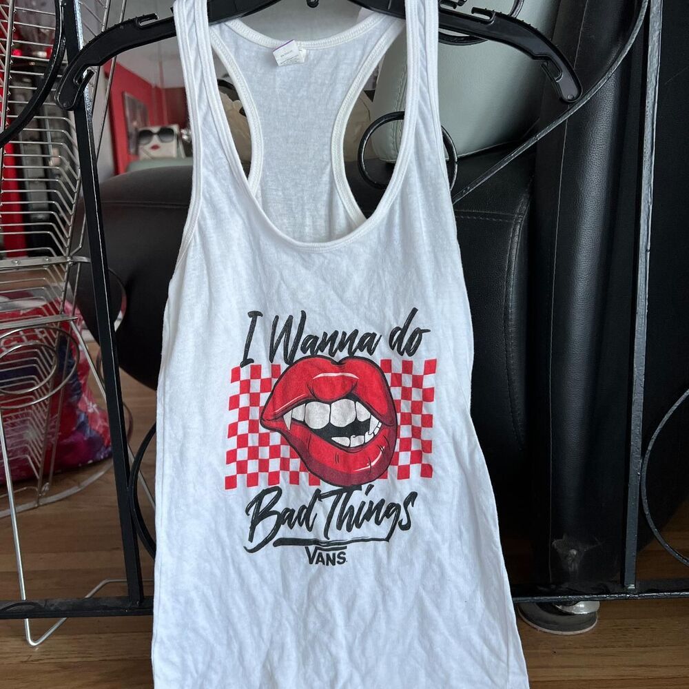 Vans - White Tank Top